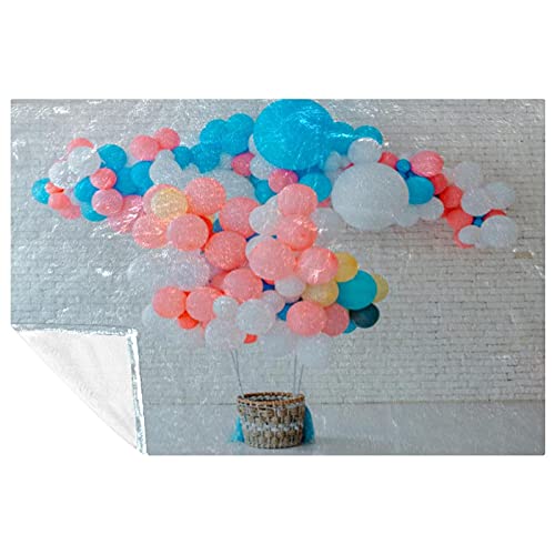 Couverture chaude lit canapé camping et plaid imprimé ballons doux - 2