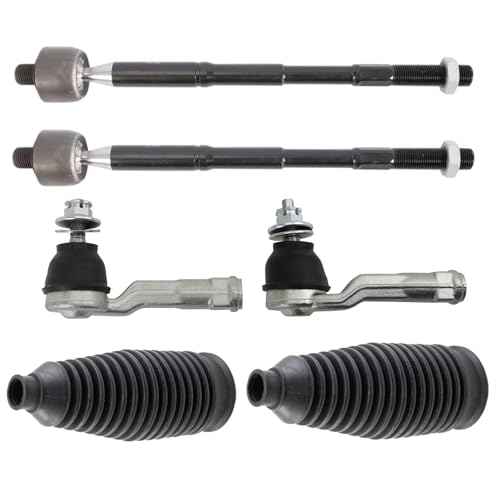 TRQ Front Steering Kit Compatible with 2017-2022 Hyundai Ioniq 2019-2021 Kona Electric 2017-2020 Kia Niro 2019-2020 Niro EV