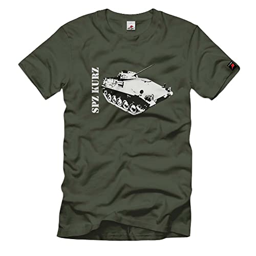 T-shirt court PzBtl Type 11 2 Bundeswehr Blanker Grenadier #447