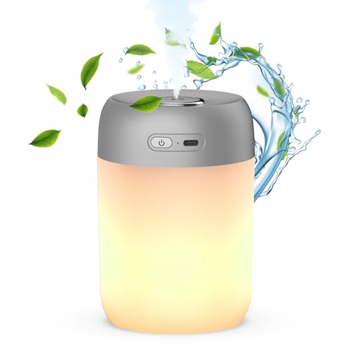 650ml Rechargeable Gray Humidifier