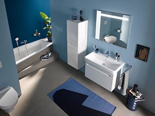 Duravit No.1 Basin taps, Size M (spout Height 117 mm), Basin Mixer tap, Basin Mixer tap, Chrome - Image 4