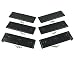 Ironwood Pacific E-Z Slide Trailer Pads | Kit 2 | Black