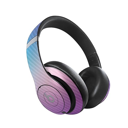 Image of MightySkins Carbon Fiber Skin Compatible with Beats Studio Pro - Royal Haze | Protective, Durable Textured Carbon Fiber Finish | Easy to Apply