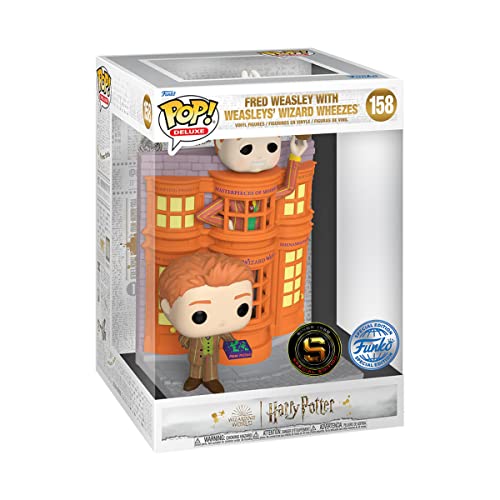 Funko Pop! Deluxe Excl HP Wizard Wheezes w/Fred 158