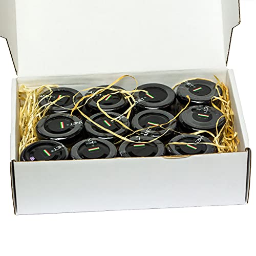 Gewürze Set Geschenk - Grill Gewürz Gewürzmischung für BBQ Fleisch Fisch Gemüse 12 Designgläser von Grillplanet Premiumqualität