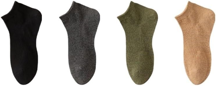 Men's Short Socks With Thin Mesh and Boneless Cotton Are Breathable