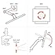 Ergotron LX Pro Monitor Arm, Tischhalterung für Monitore bis 34, 1,8-10 kg, VESA, Constant Force Technologie, 10 Jahre Garantie, Schwarz - 45-682-292