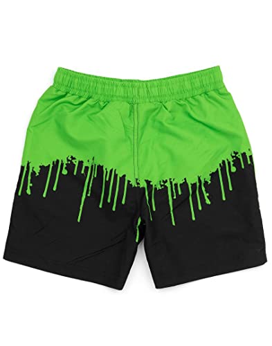 Teenage Mutant Ninja Turtles Boys Swim Shorts | Kids Graphic Swimming Pants | TMNT Drawstring Waistband Swimwear Trunks3