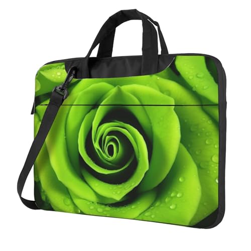 Sac ordinateur portable homme femme imprimé rose verte à bandoulière