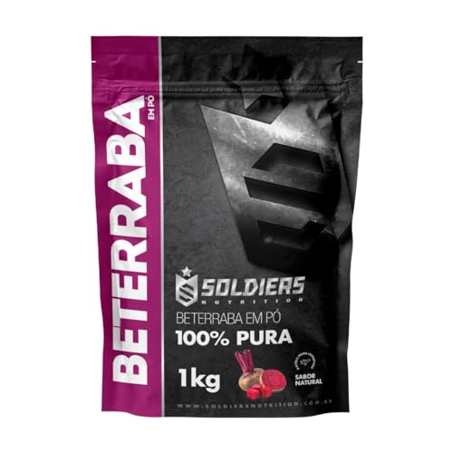 Beterraba Em Pó 1Kg - 100% Pura - Soldiers Nutrition