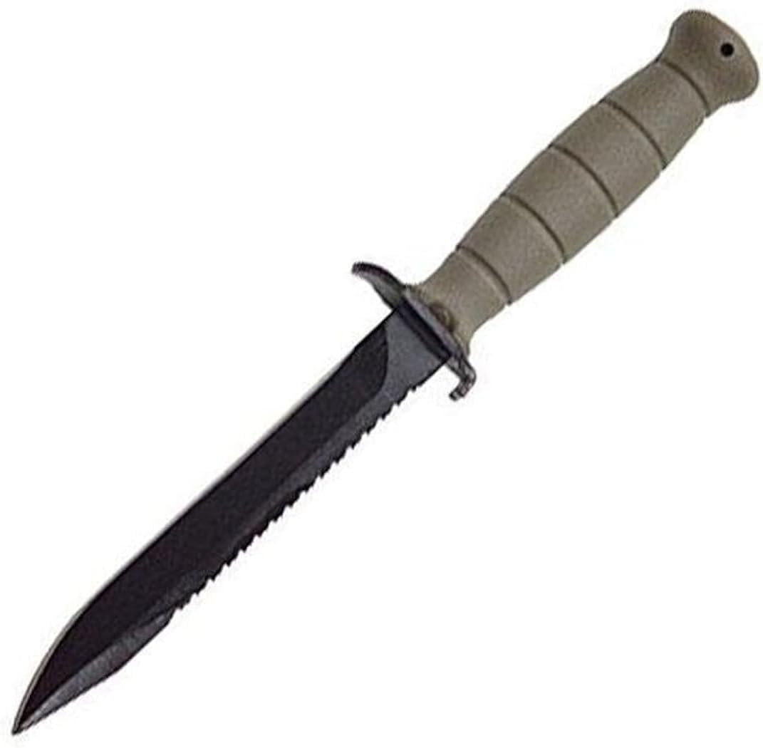 Glock KD039179 Fixed Field Knife w/Saw 6.5" Blade 11.4" Overall FDE