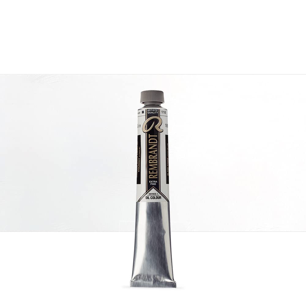Rembrandt White Royal Talens : : Oil Paint : 60Ml : Titanium (Linseed Oil)