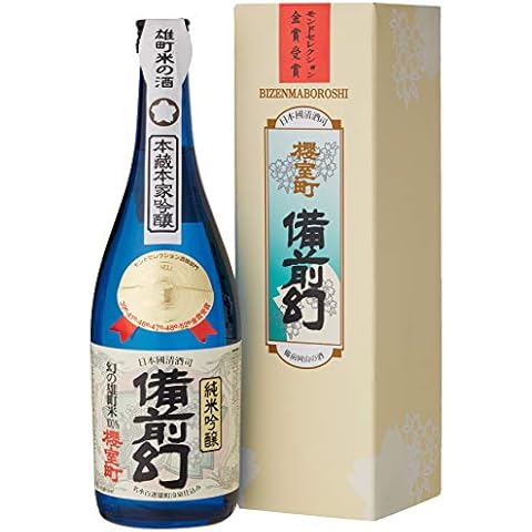 Bizen Maboroshi Junmai Ginjo Sake, 72 cl Cover
