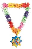 Menge 1 Folat Deko Hawaii Lei Lametta Happy 60. Geburtstag