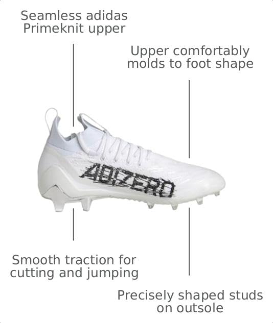 Image of adidas Men's Adizero Football Cleats | Baseball Shoes