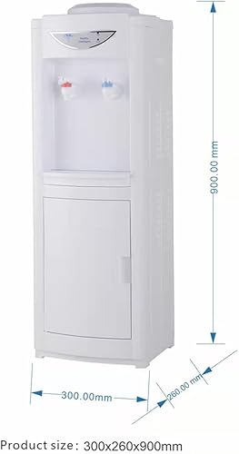 Miniatura 5 de Top Loading Water Cooler Dispenser, Refrigerating Compressor Water Cooler(41-48), Hot and Cold Water Cooler Dispenser, Holds 3 & 5 Gallon Bottles,