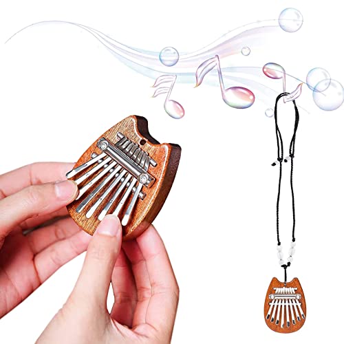 Lot de 3 mini instruments de musique à pouce 8 touches mini piano à pouce portable en bois massif instrument de piano à… - Les Beatles, Paul McCartney, John Lennon, RIngo Starr, George Harrison Lot de 3 mini instruments de musique à pouce 8 touches mini piano à pouce portable en bois massif instrument de piano à… – Image 4
