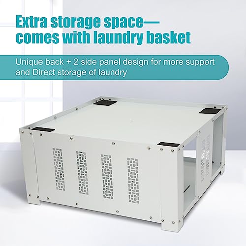 Universal 28 Laundry Pedestal For Washer And Dryer,Fits Most Washers And Dryers
