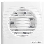 ✅ Un extractor de aire, muy silencioso Con válvula de Anti-retorno + mosquitera integrada. Protege contra todos los olores e insectos que pueden filtrarse a través de los orificios de ventilación. Fácil de instalar con un acabado blanco brillante. Para instalación en pared, ventana, panel y techo. Garantizado 5 AÑOS