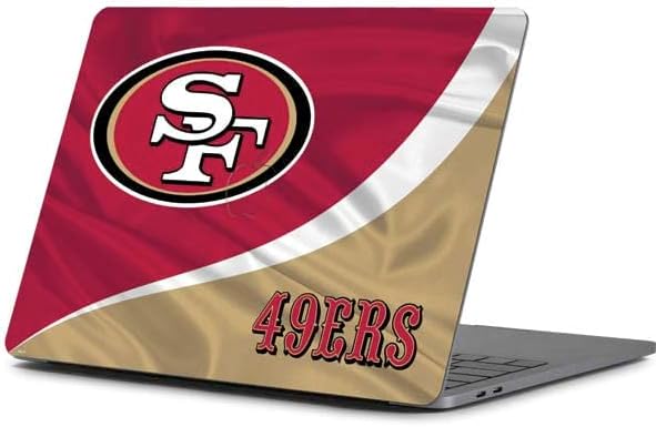 Skinit Decal Laptop Skin Compatible with MacBook Pro 13-inch (2016-17) - Officially Licensed NFL San Francisco 49ers Design