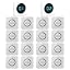 2 receivers + 16 call buttons
