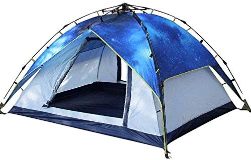 Tente de camping automatique 2-3 personnes, abri léger pop-up