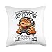 I Just Want to Play Video Games Funny Gamer Bearded Dragon Throw Pillow