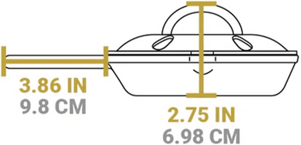 Lodge 6.5" Cast Iron Smoker Skillet
