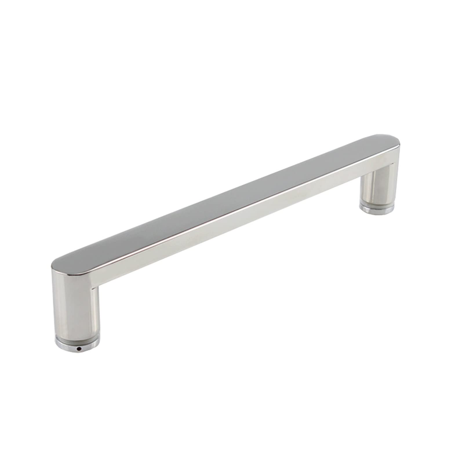 Barre d'appui douche inox : solution poignée stable pour porte vitrée et paroi coulissante