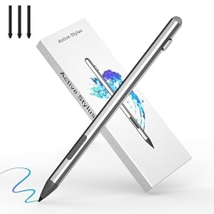Microsoft Surface Stift – Kompatibel mit Surface Pro 12/11/10/9/8/7/6/5/4/3/X, Surface Go 4/3/2/Laptop/Studio/Book, 4096-Grad-Druckempfindlichk... USB-C-Schnellladefunktion, Magnetische