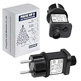 Transformateur LED de Haute Qualité : Ce transformateur est conçu pour fournir une alimentation stable et fiable à vos éclairages de Noël, assurant ainsi un fonctionnement sans problème.