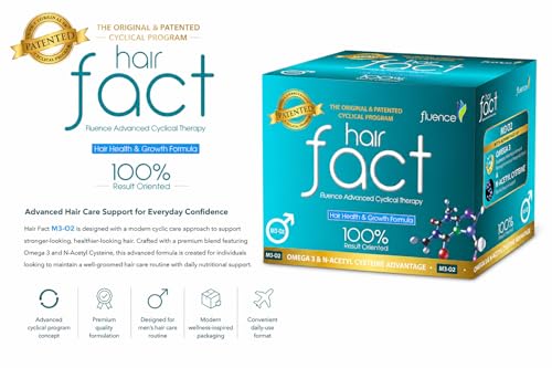 Image of Hair Fact Fluence (M3-O2) Advanced Cyclical Therapy Kit for Men