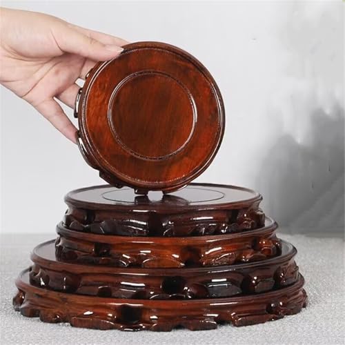 Pedestal de madera 3XL de alta resistencia para macetas y jarrones selectos 3