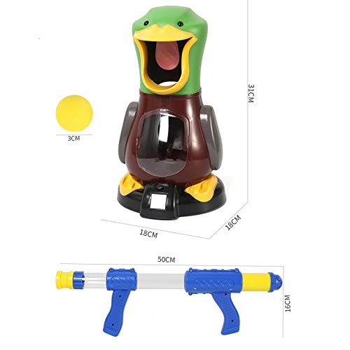 FeiWen Schlag Meine Ente pneumatische doppelt Pistole 24 Weichen Bällen Version Sicherheit Kinder Spielzeugpistole pneumatische