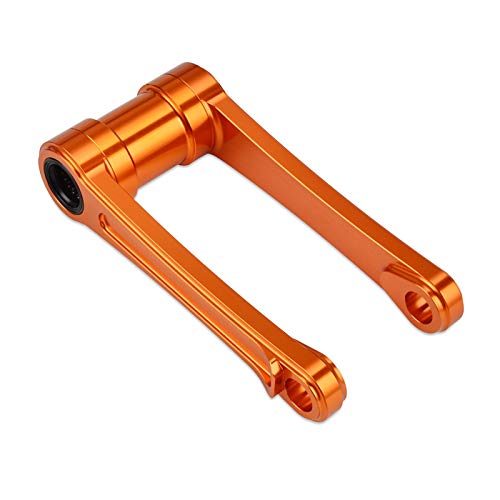 Liaison d'abaissement orange en aluminium CNC pour KTM et Husqvarna