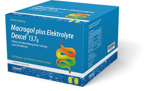 Macrogol Dexcel plus Elektrolyte bei Verstopfung, 50 St. Beutel