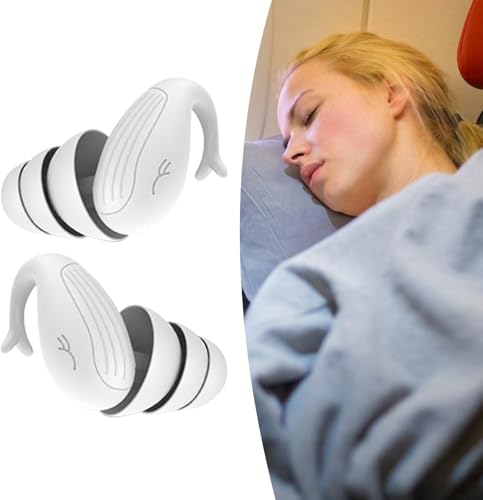 Image of 2pcs Ear Plugs, for Sleeping, Earplugs for Noise Cancelling, Noise Reduction Ear Plugs for Motorcycle Riding, Travel, Office, Study, Swimming, Soft and Comfortable