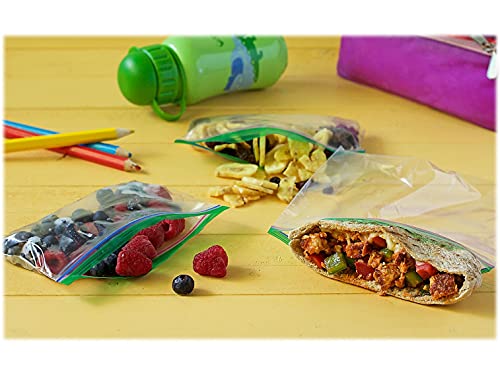 Ziploc Sandwich and Snack Bags for On The Go Freshness, Grip 'n Seal Technology for Easier Grip, Open, and Close, 280 Count