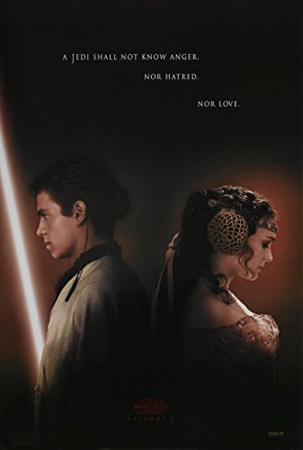 STAR WARS EPISODE II ATTACK OF THE CLONES MOVIE POSTER 2 Sided ORIGINAL Advance 27x40
