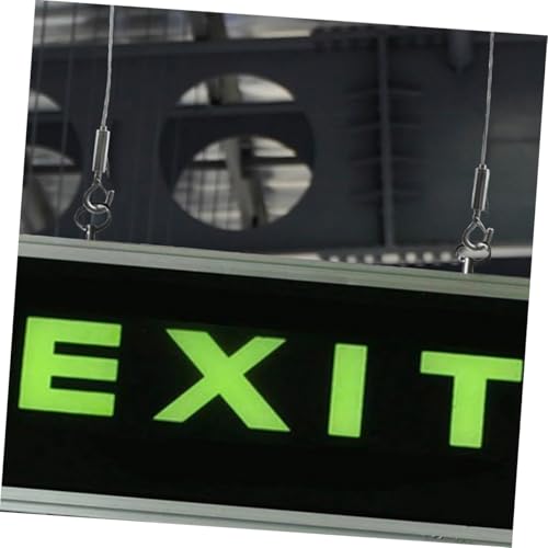 Image of Mikikit 6pcs Stainless Steel Wire Rope for Picture Hanging Heavy Duty Light Hanging String for Home Decor and Picture Frame Hardware