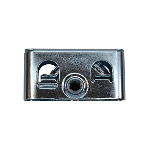 Loquets Southco R2-0259-02 en acier zingué dissimulé pour bloquer les portes qui s'ouvrent