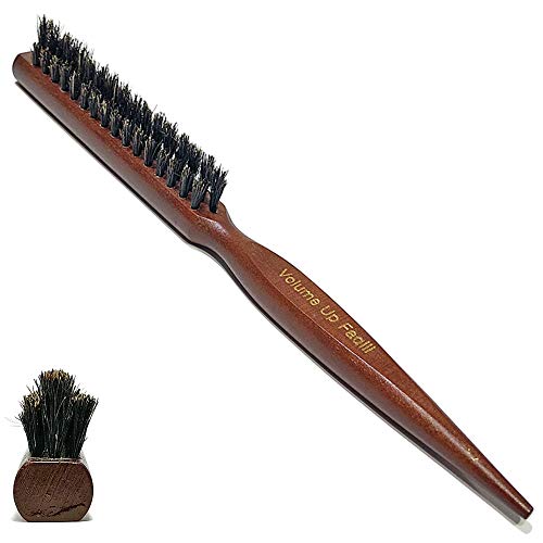 Volume Up FaQiLi /646 Teasing Hairbrush, 100% Mane, Comb For Back Carding, Smoothing And Polishing, Anti-Hair Brush, Well-Groomed Brush, Beard Brush.