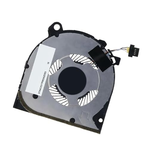 CPU GPU Cooling Fans Suitable for HP Spectre X360 13-W 13-AC TPN-Q178 Series Laptop Cooler Fan 5V 0.5A 4 PIN ND55C05-16M15 923020-001 ND45C00-16B11 910376-001 (CPU)