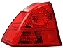 Evan-Fischer Tail Light Assembly Compatible with 2003-2005 Honda Civic Outer Sedan Canada/USA Built Driver Side