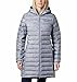 Columbia Women's Lake 22 Down Long Hooded Jacket, Tradewinds Grey Heather, Small