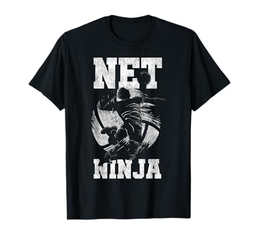 Volleyball Player Team Ninja Net Ninja T-Shirt