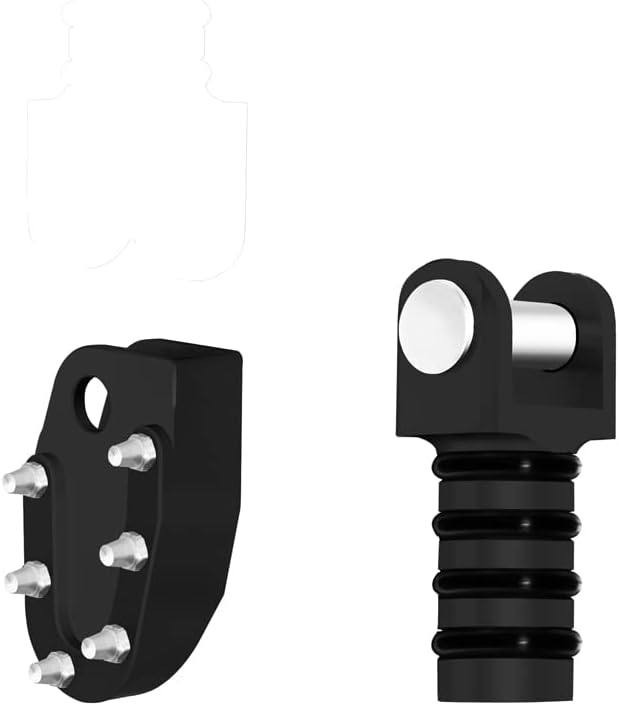 DRZ400 DRZ400S DRZ400SM Rear Cleats Brake Pedal Shift Lever Toe Peg Compatible With DR-Z400E 2000-2024,DR-Z400S 2000-2024,DR-Z 400SM 2005-2024 (Black)