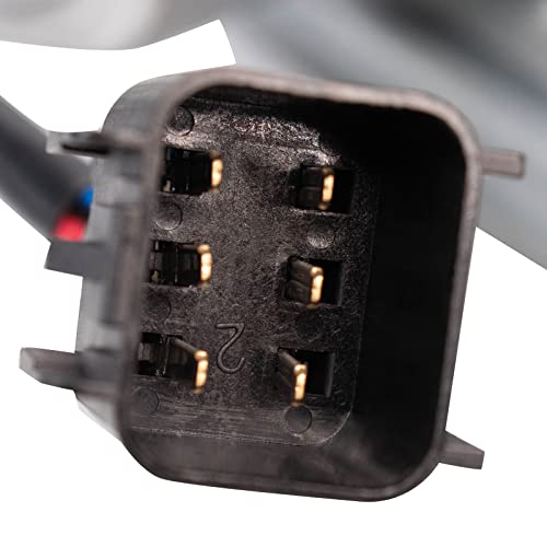 Image of TRQ Front Passenger Side Power Window Motor and Regulator Assembly Power with Motor One Touch Anti Pinch Compatible with 2013-2020 Ford Fusion