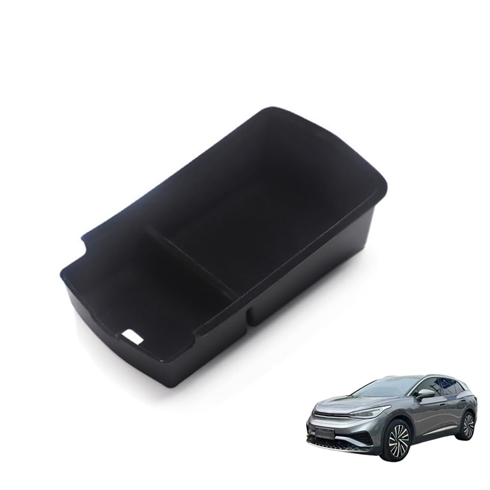 Wbukwe Center Console Armrest Storage Box Upgraded Flocked Version Car Center Console Storage Box,For Id.4x