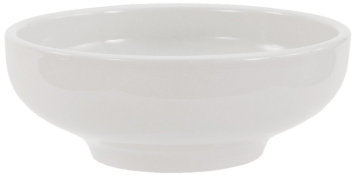 Crestware Alpine White 16-Ounce Footed Nappie, 12-Pack